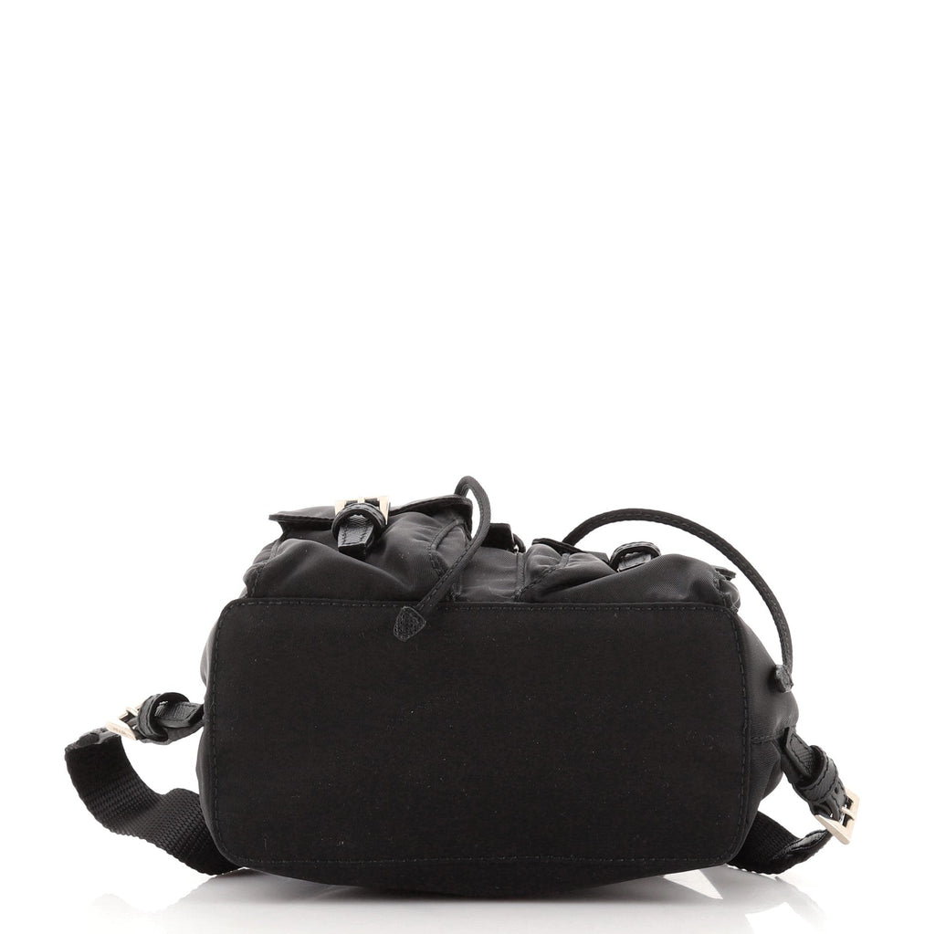 Convertible Chain Backpack Tessuto Mini