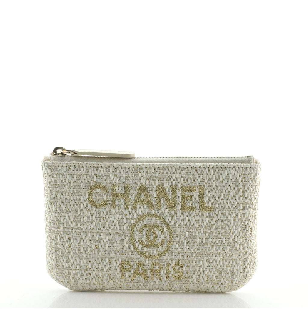 Deauville Pouch Raffia Mini
