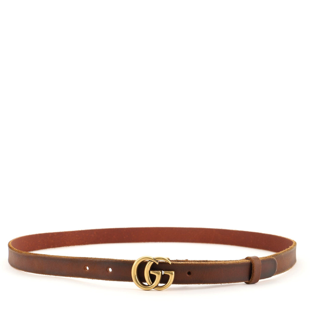 GG Marmont Belt Leather Thin 95