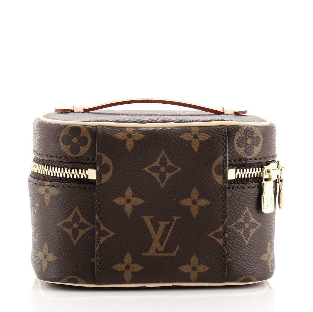 Nice Vanity Case Monogram Canvas Nano