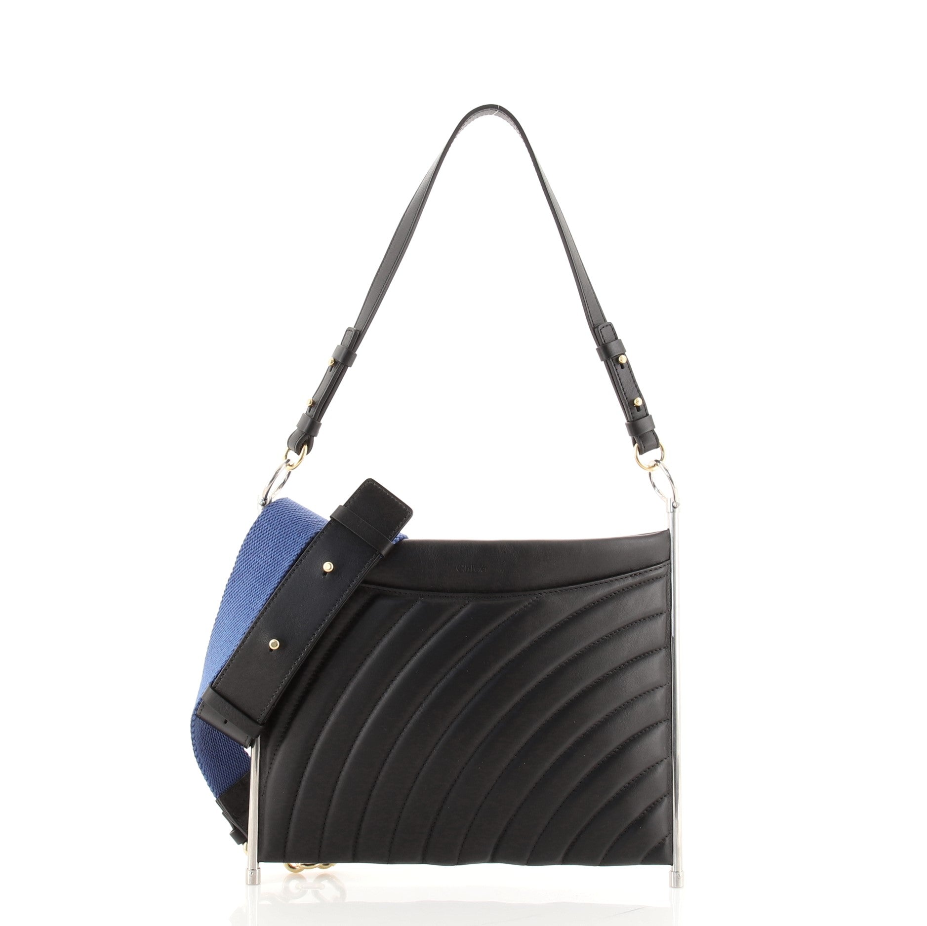 Roy Clutch Quilted Leather Medium