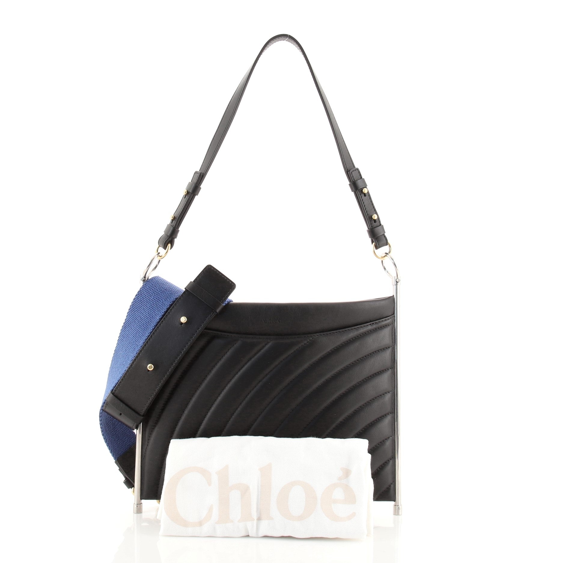 Roy Clutch Quilted Leather Medium