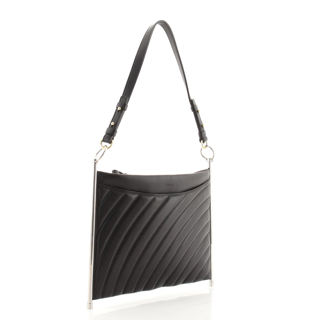 Roy Clutch Quilted Leather Medium