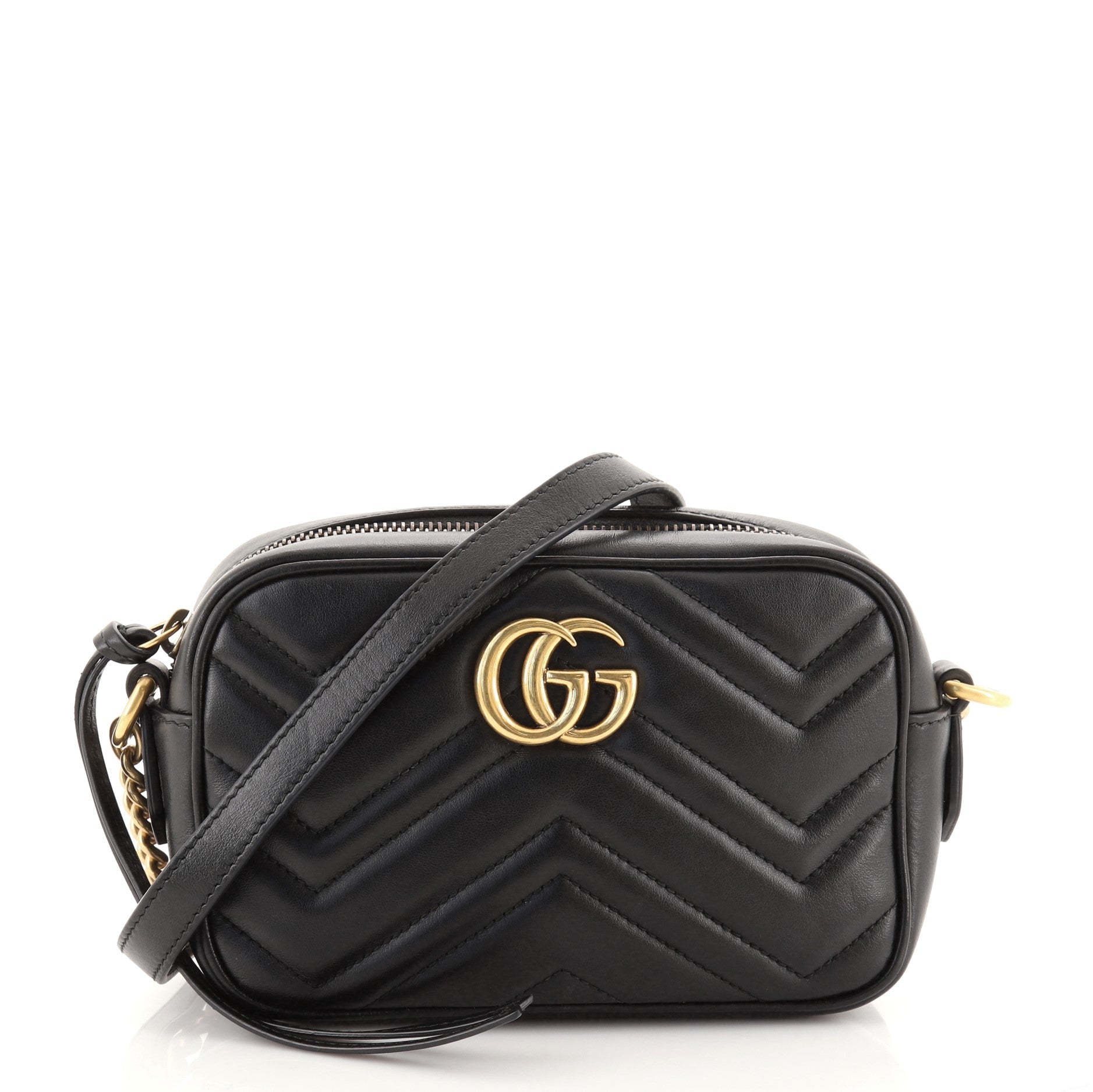 GG Marmont Shoulder Bag Matelasse Leather Mini