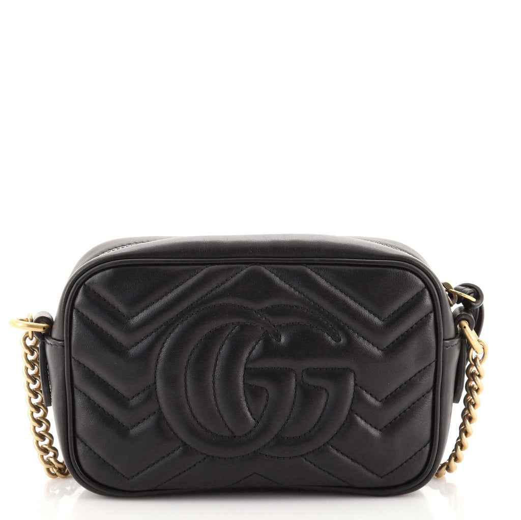 GG Marmont Shoulder Bag Matelasse Leather Mini