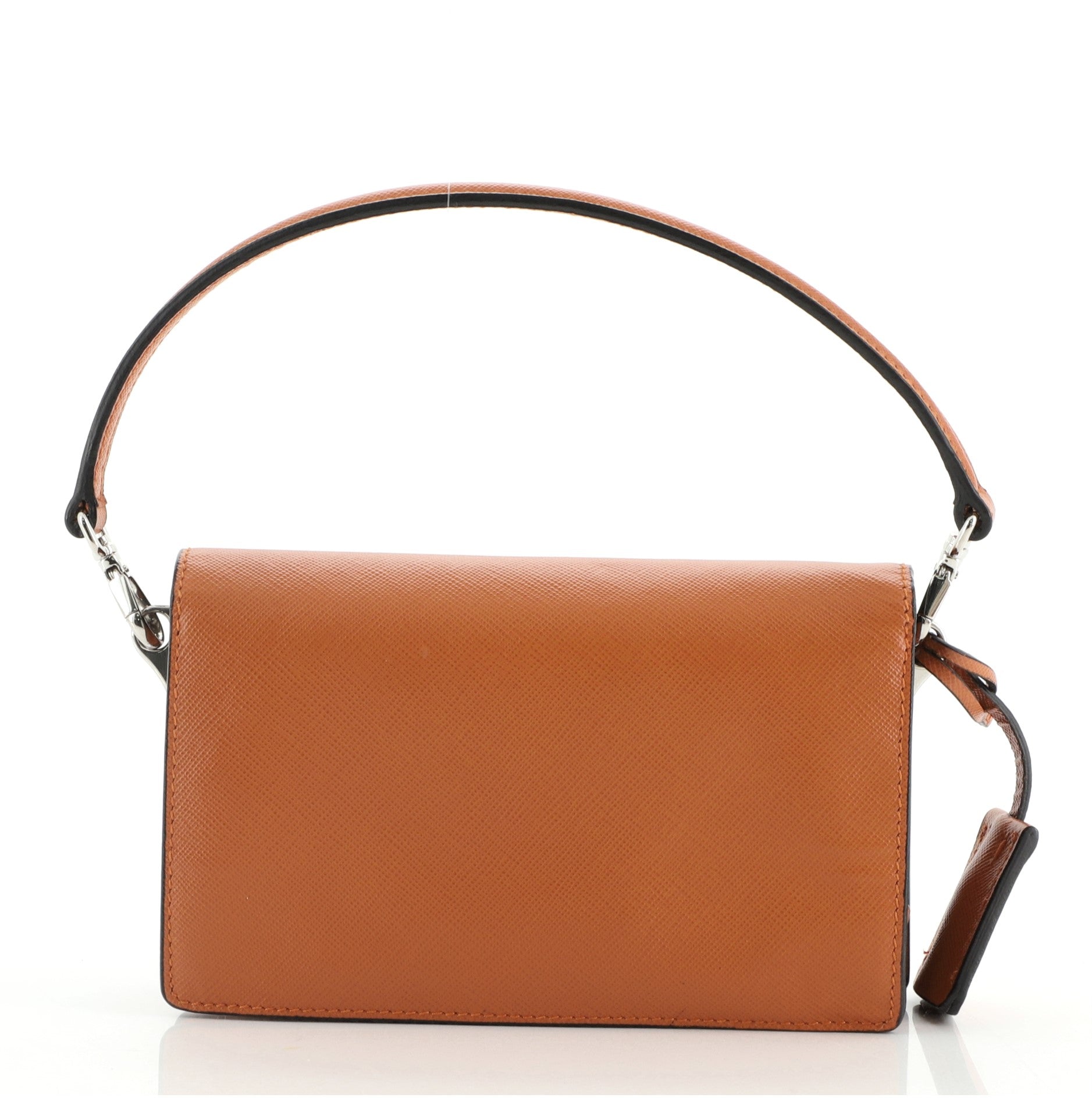 Convertible Sound Bag Saffiano Leather Mini