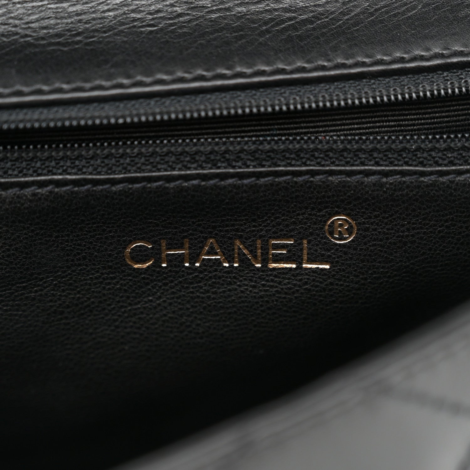 Lambskin Bekko Resin Medium Single Flap Black