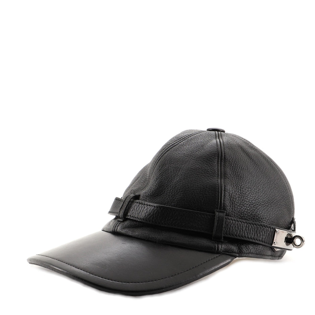 Kelly Lock Baseball Cap Leather Large