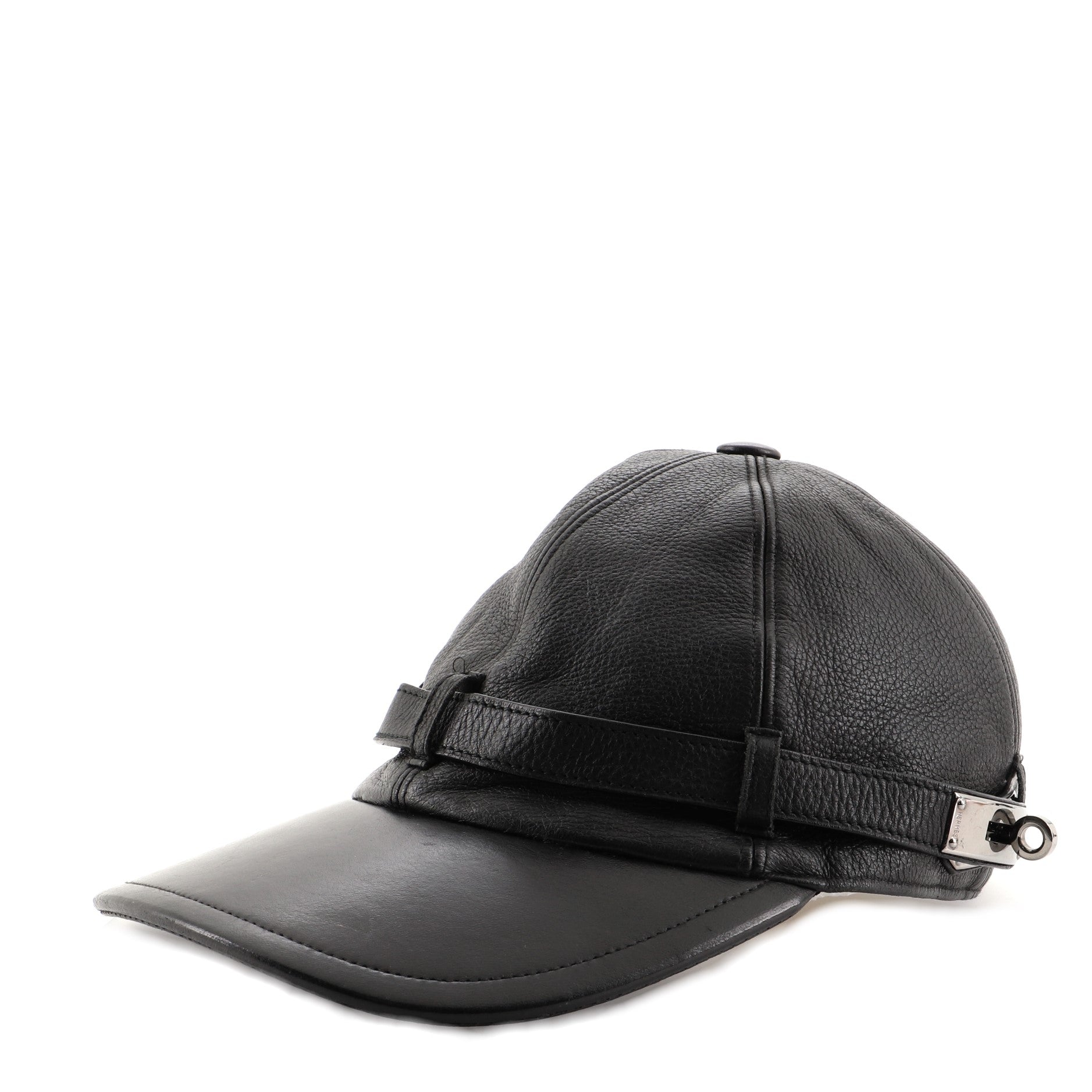 Kelly Lock Baseball Cap Leather Large