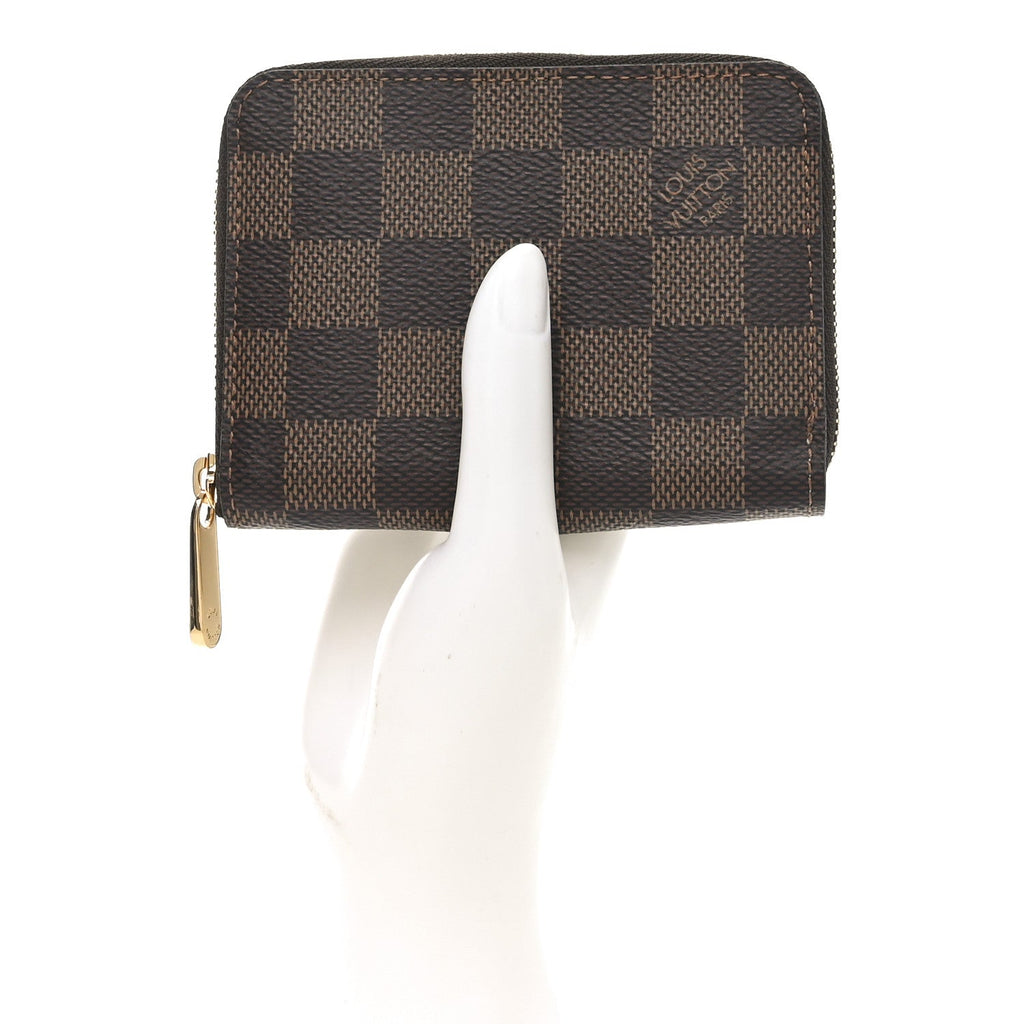 Damier Ebene Zippy Coin Purse