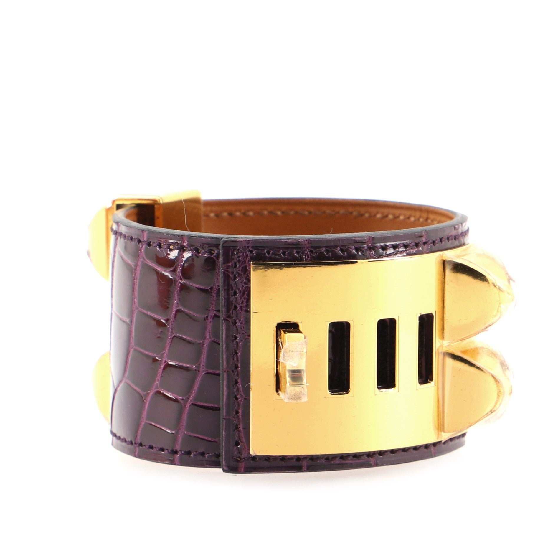 Collier de Chien Bracelet Shiny Alligator