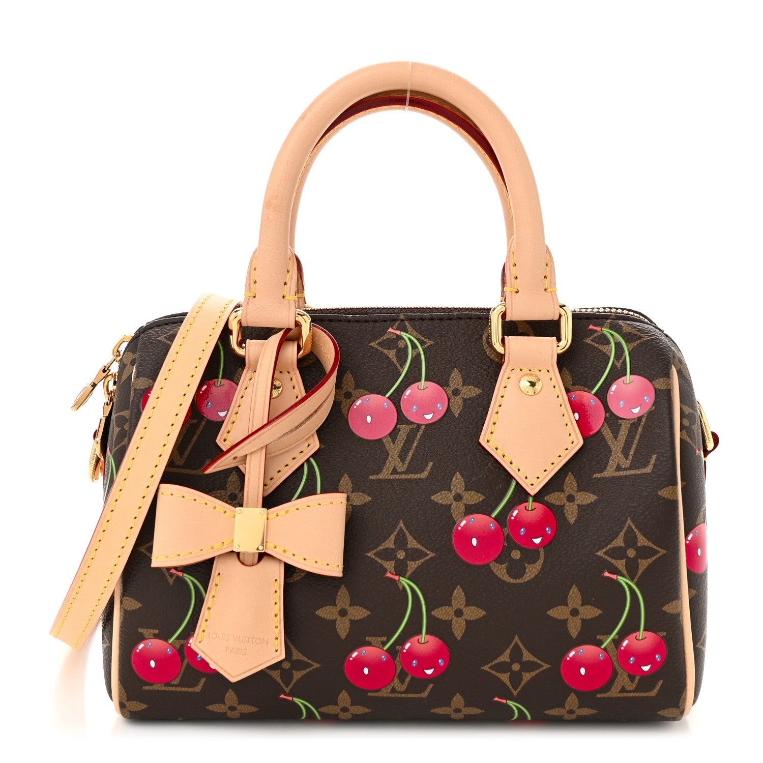 LV X TM Monogram Cerises Speedy Bandouliere 20