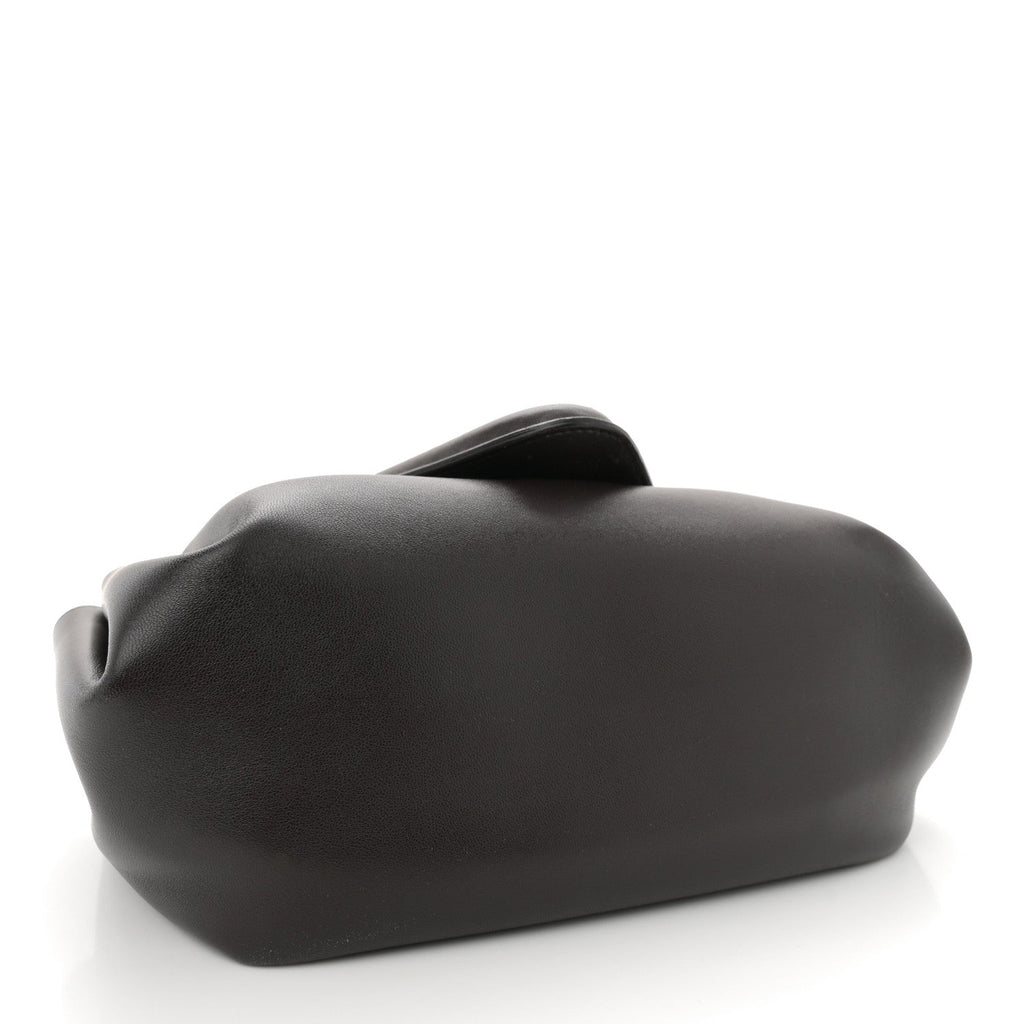 Lambskin Small Beak Triangle Flap Shoulder Bag Fondant