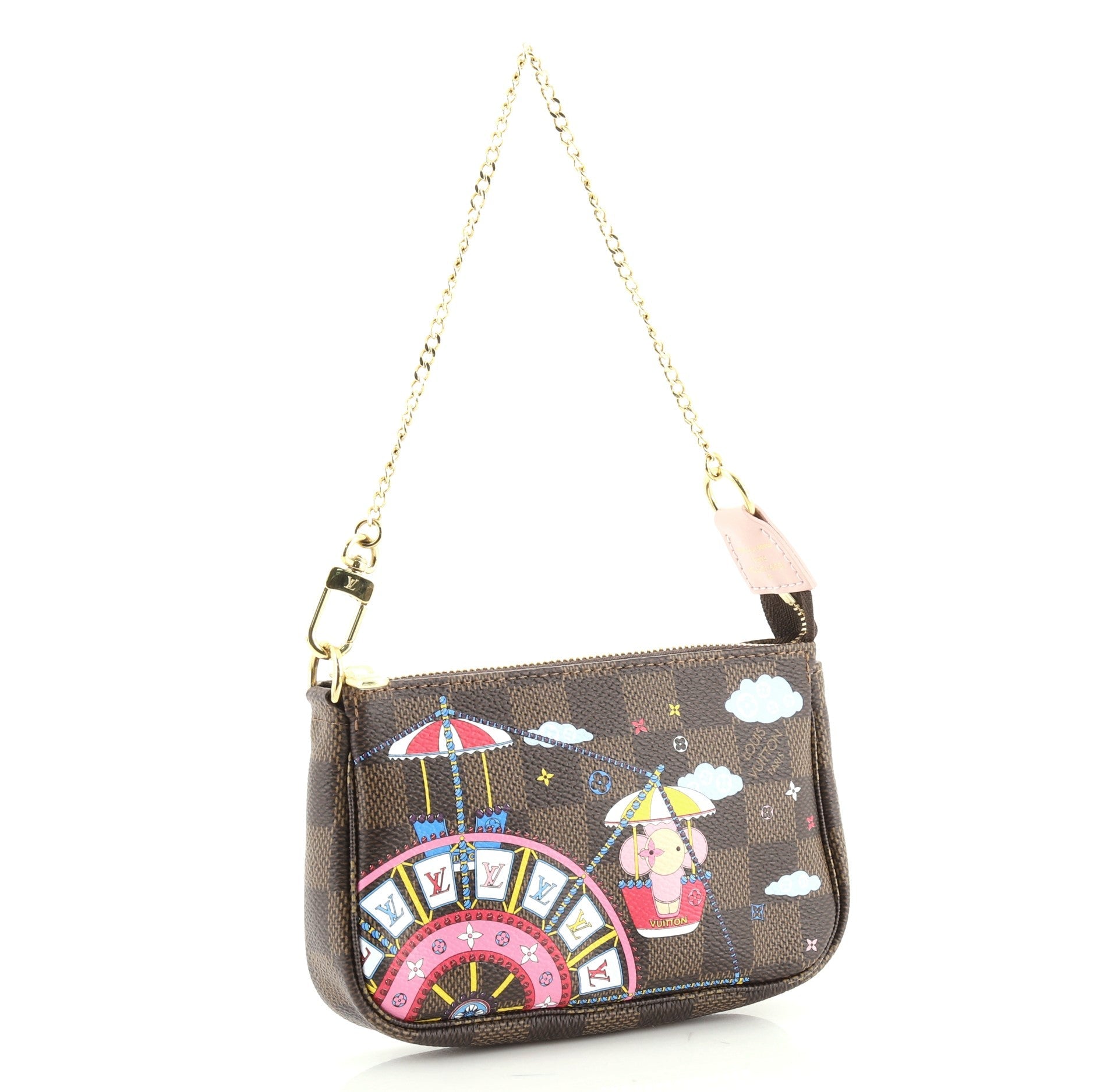 Pochette Accessoires Limited Edition Vivienne Xmas Damier Mini