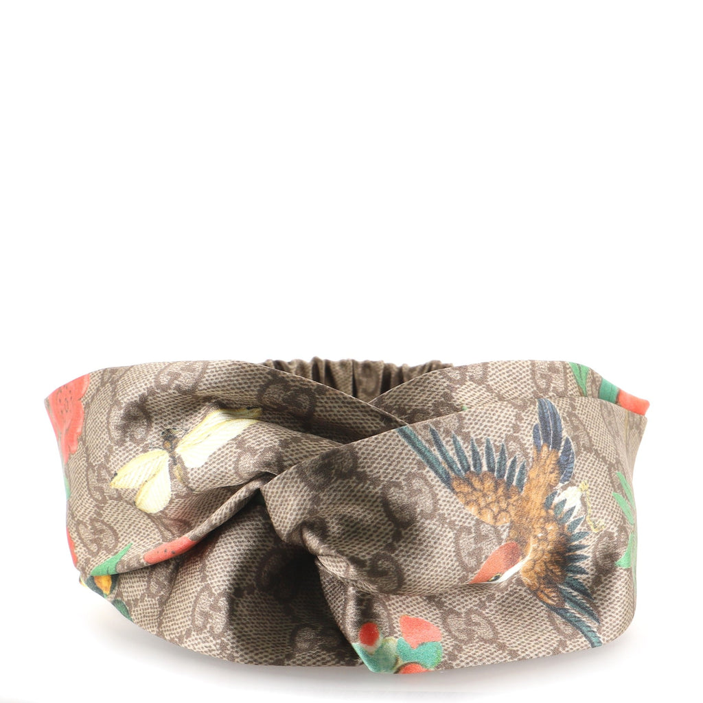 Headband Tian Print GG Silk Small