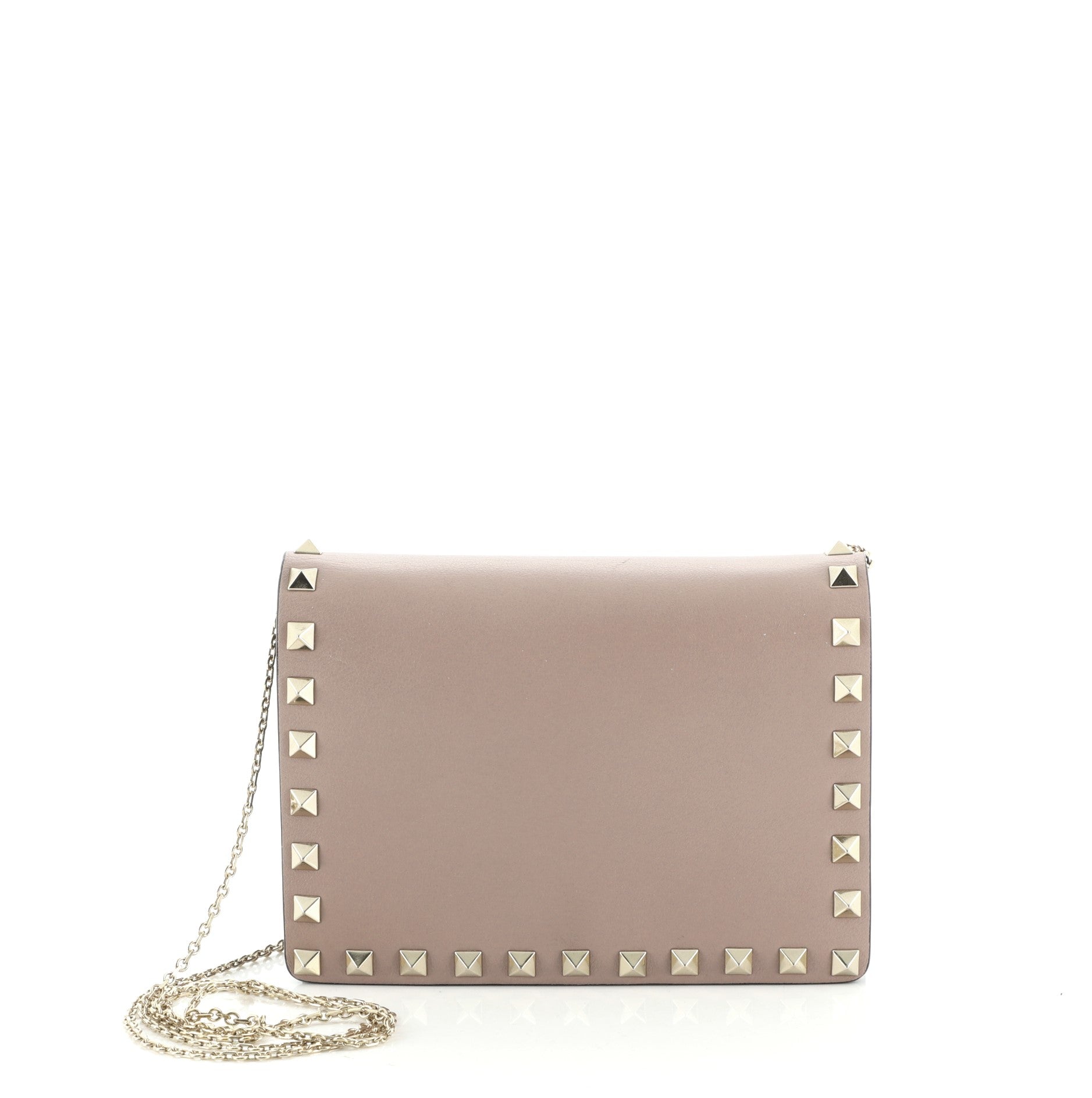 Rockstud Pouch Crossbody Bag Leather Mini