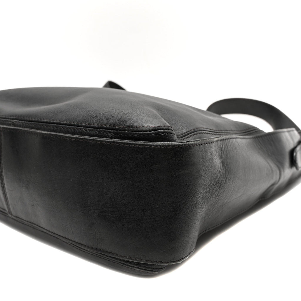 Lambskin Messenger Black