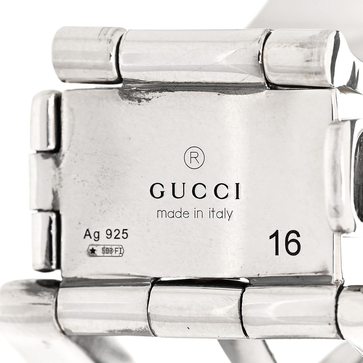 Sterling Silver Enamel Buckle Bracelet Multicolor