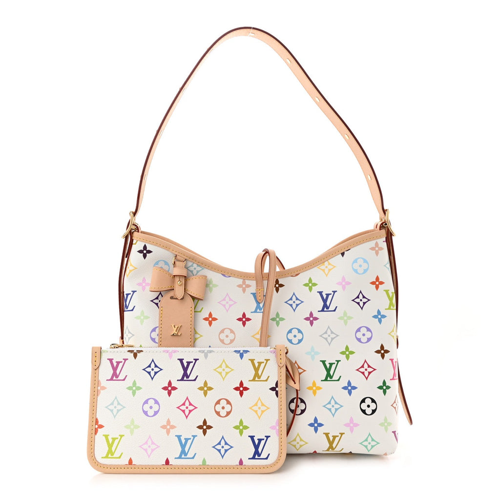 LV X TM Monogram Multicolor CarryAll PM White