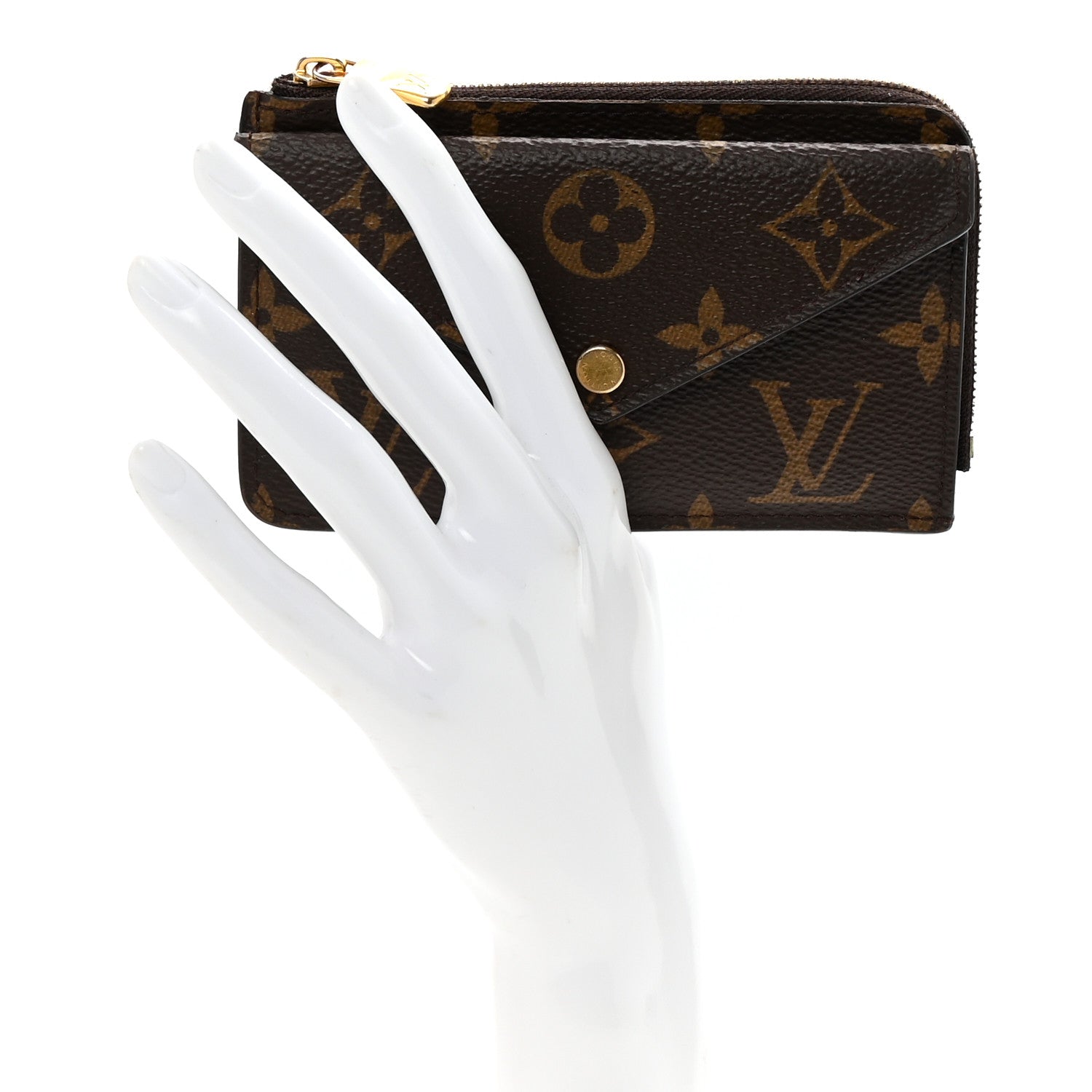 Monogram Recto Verso  Holder Black