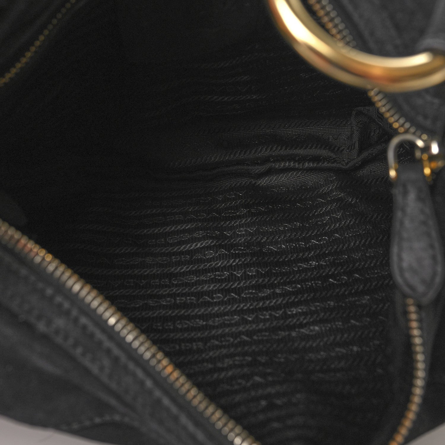 Scamosciato Suede Hobo Nero Black