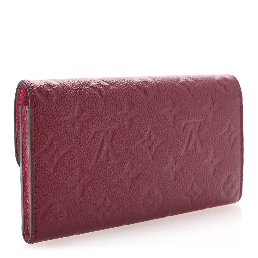 Empreinte Emilie Wallet Raisin