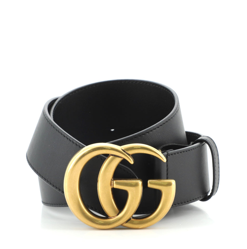 GG Marmont Belt Leather Wide 85