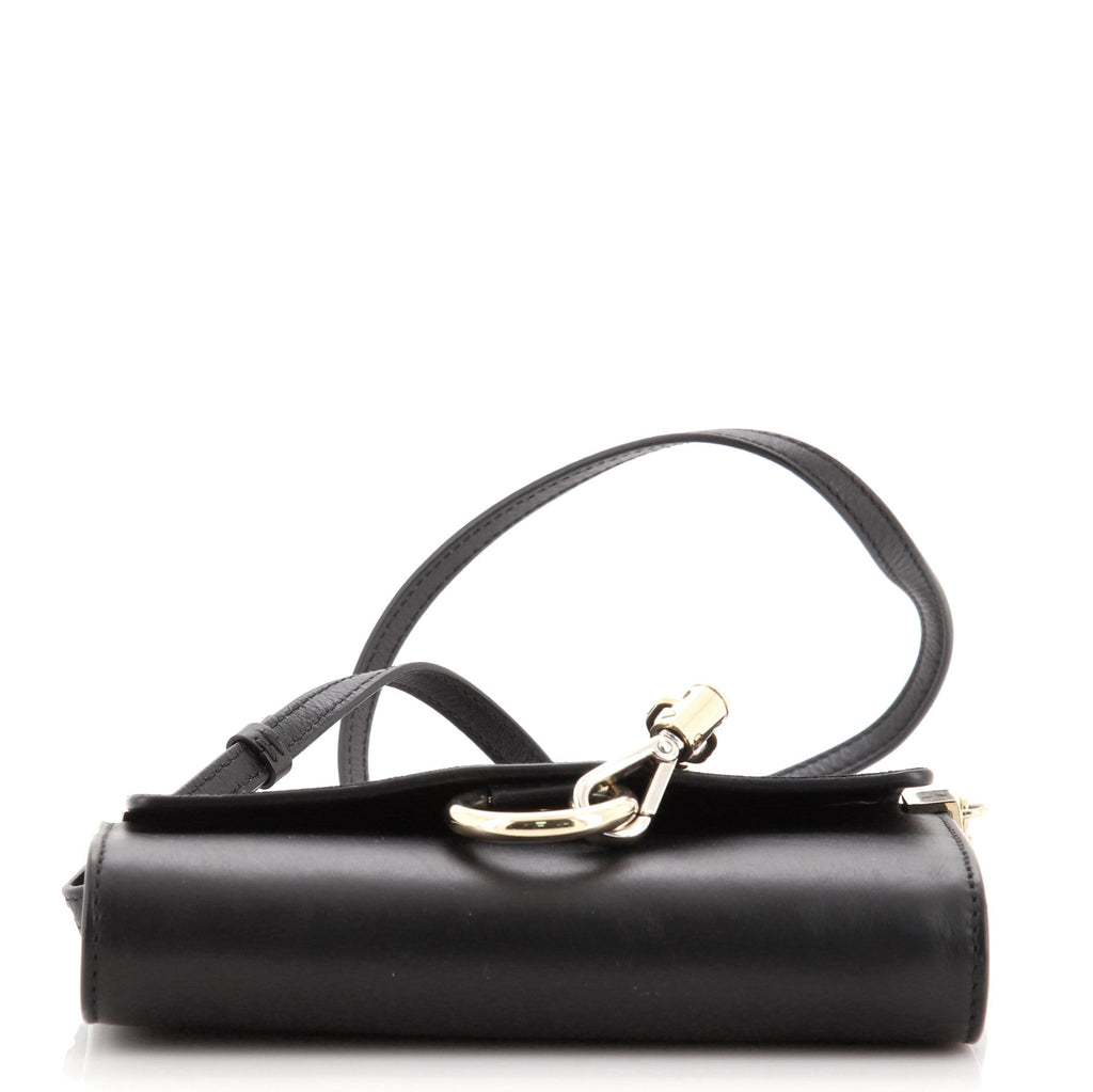 Faye Shoulder Bag Leather and Suede Mini