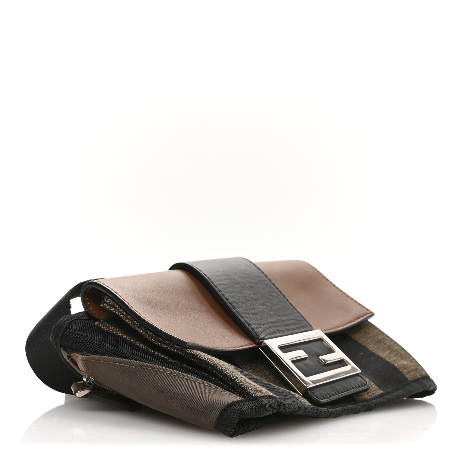 Vitello Grace Pequin Belt Pouch Tobacco