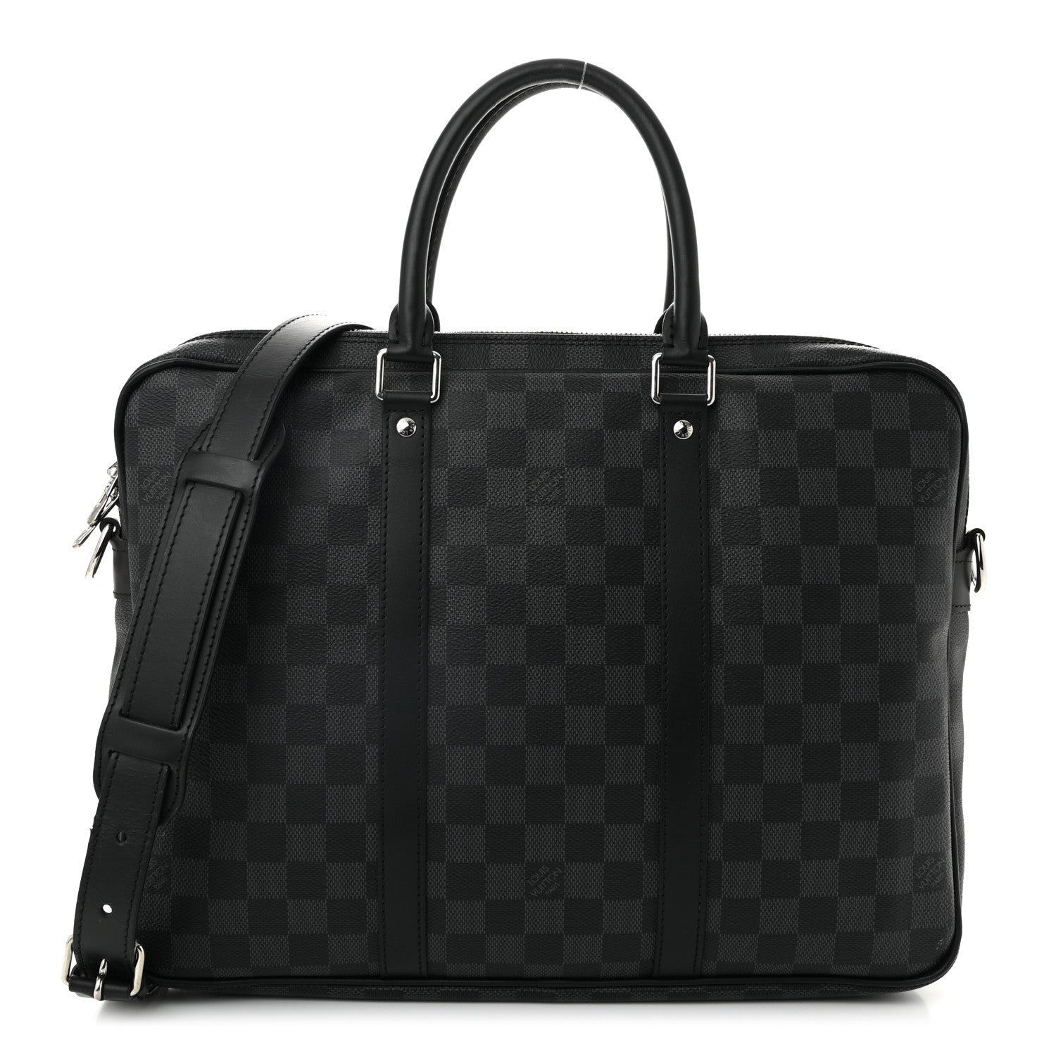 Damier Graphite Porte Documents Voyage PM