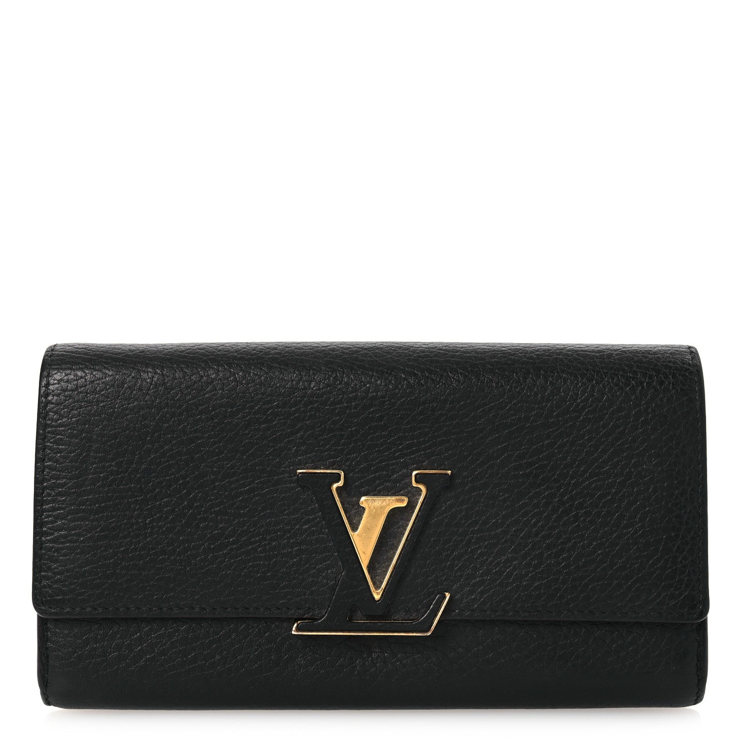 Taurillon Capucines Wallet Black
