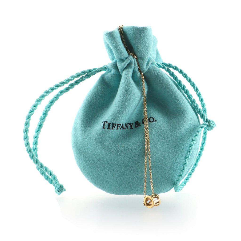 Atlas Open Pendant Necklace 18K Yellow Gold