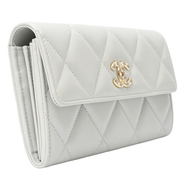 Chanel Matelasse Lambskin Long Wallet