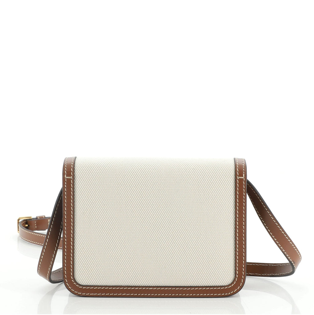 TB Flap Bag Canvas Mini