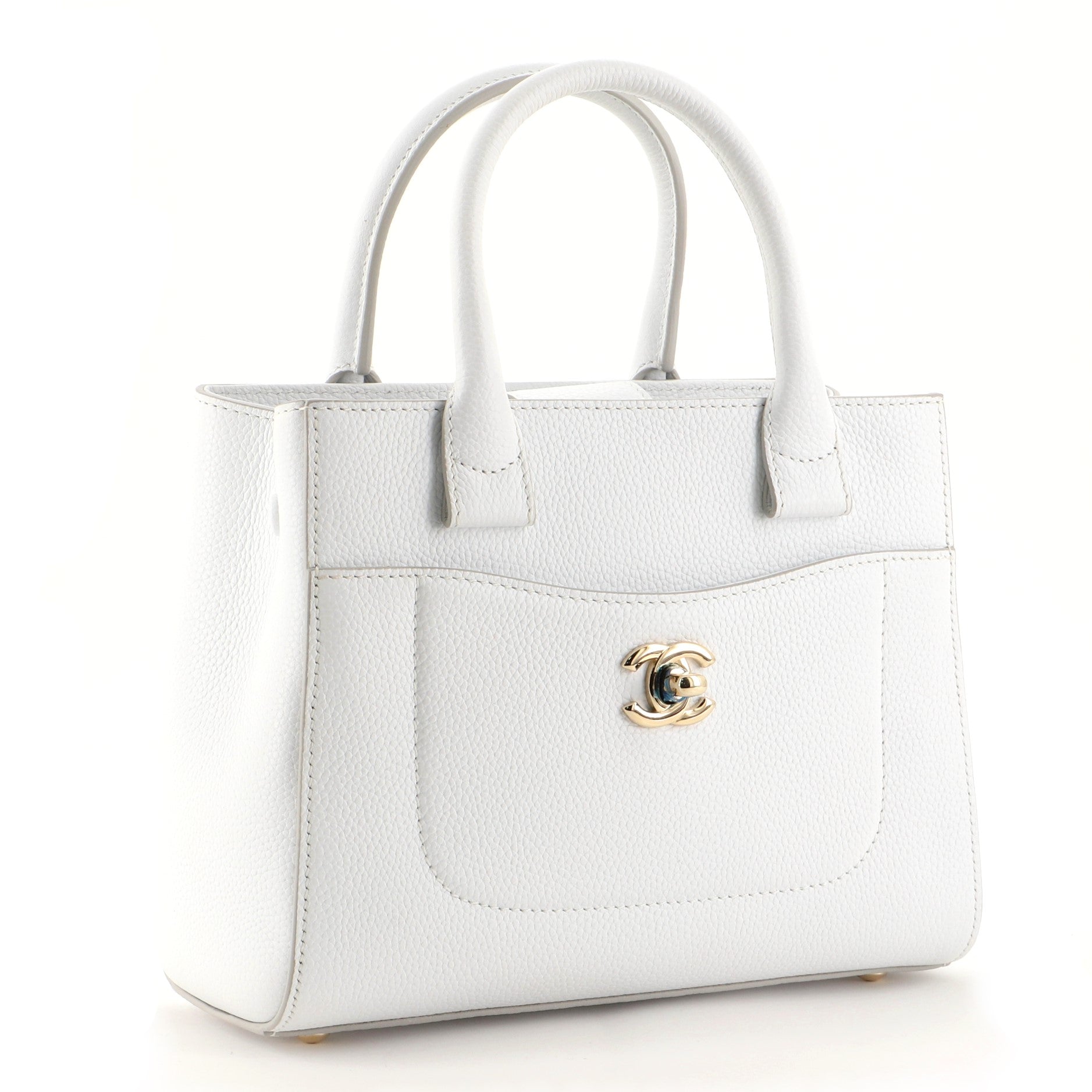 Neo Executive Tote Grained Calfskin Mini