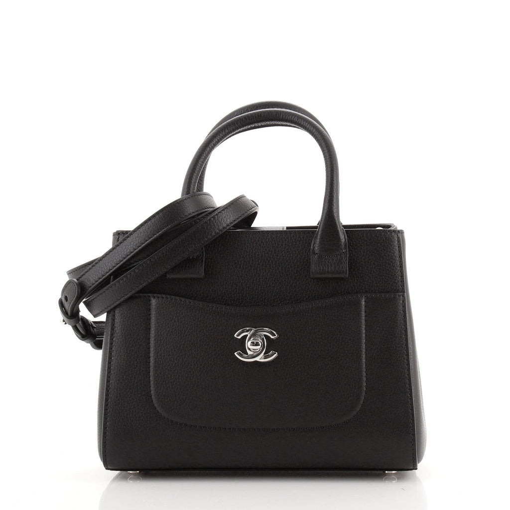 Neo Executive Tote Grained Calfskin Mini