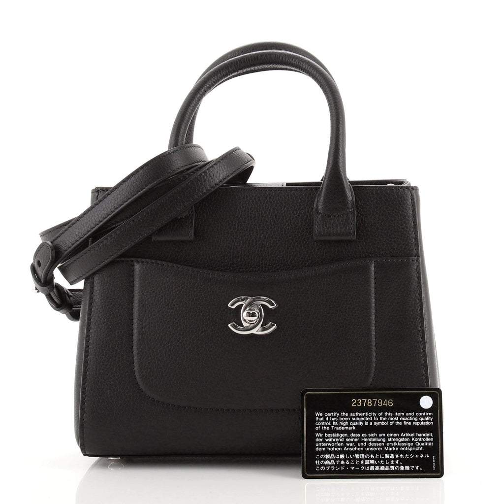 Neo Executive Tote Grained Calfskin Mini