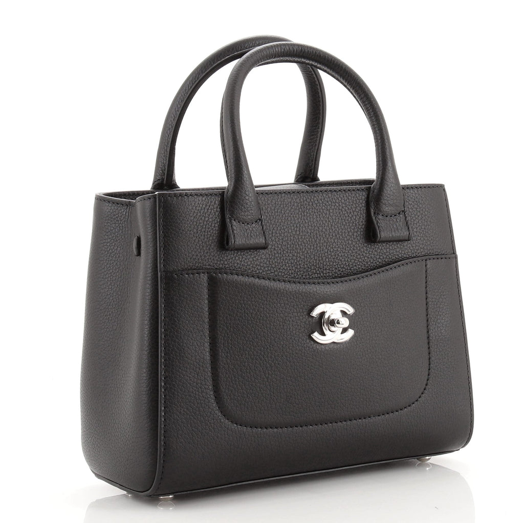 Neo Executive Tote Grained Calfskin Mini