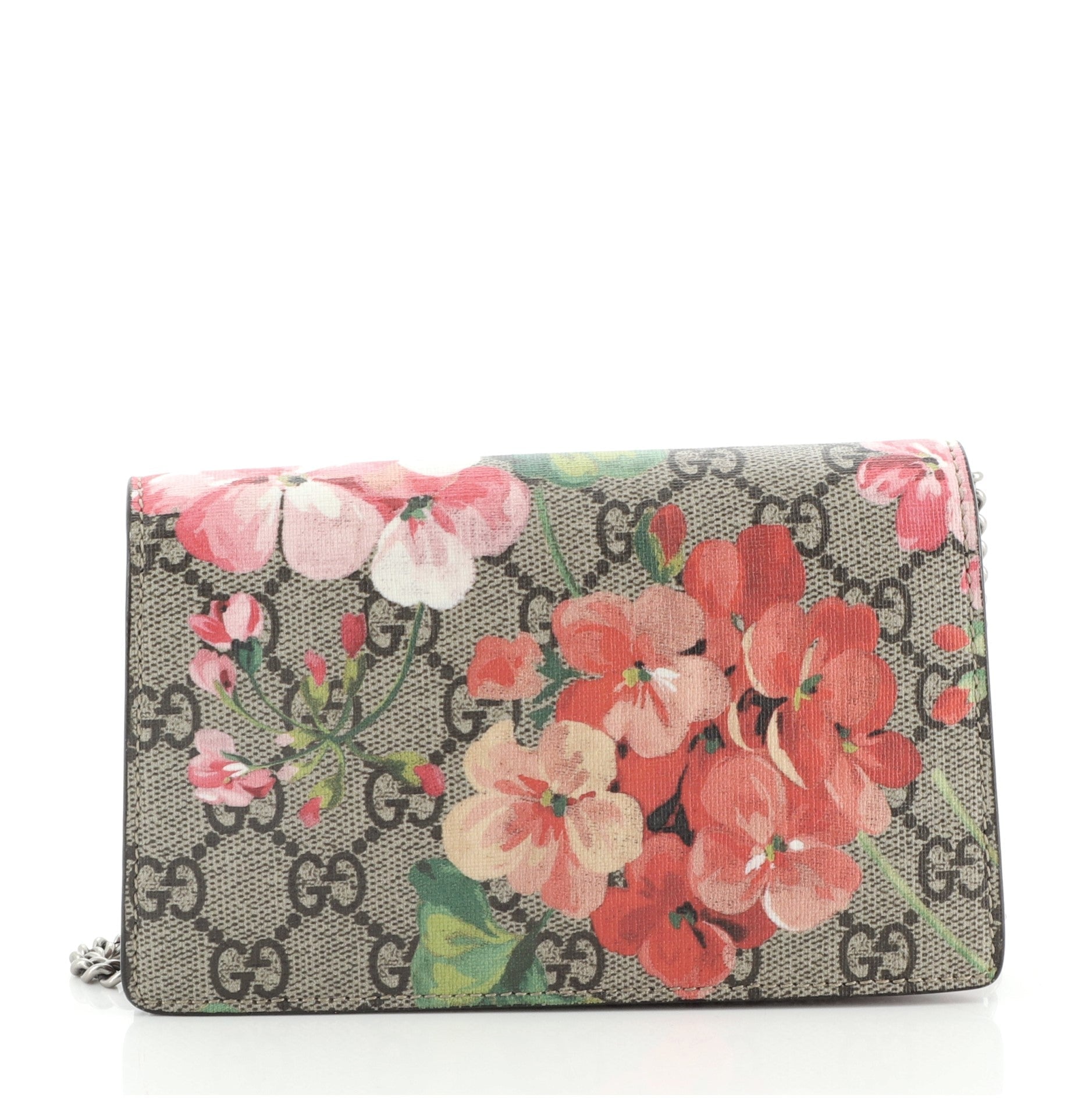 Dionysus Bag Blooms Print GG Coated Canvas Super Mini