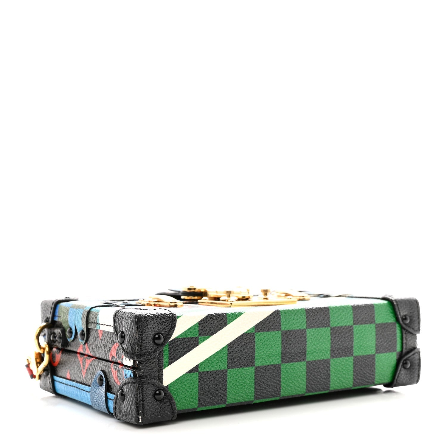 Damier Race Petite Malle Blue Vert