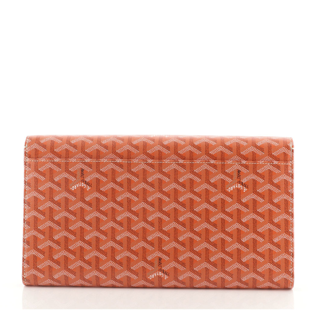 Monte Carlo Clutch Coated Canvas