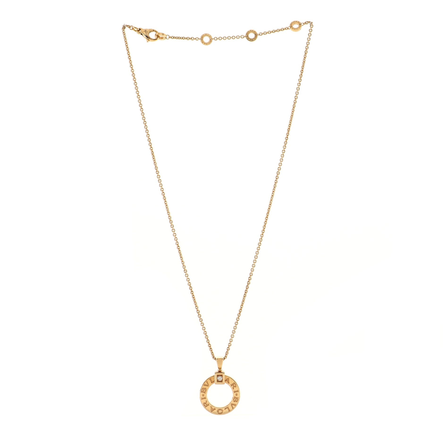 Bvlgari Bvlgari Necklace 18K Rose Gold and Diamond