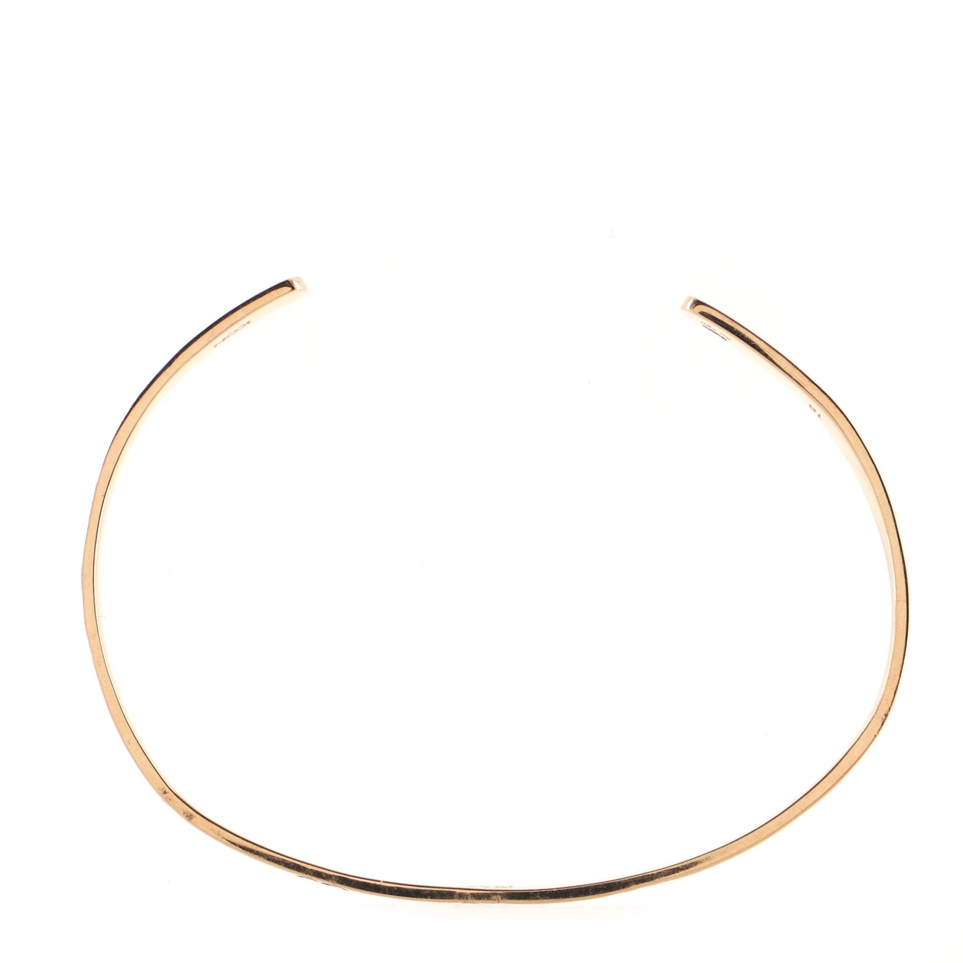 Icon Bangle Bracelet 18K Rose Gold