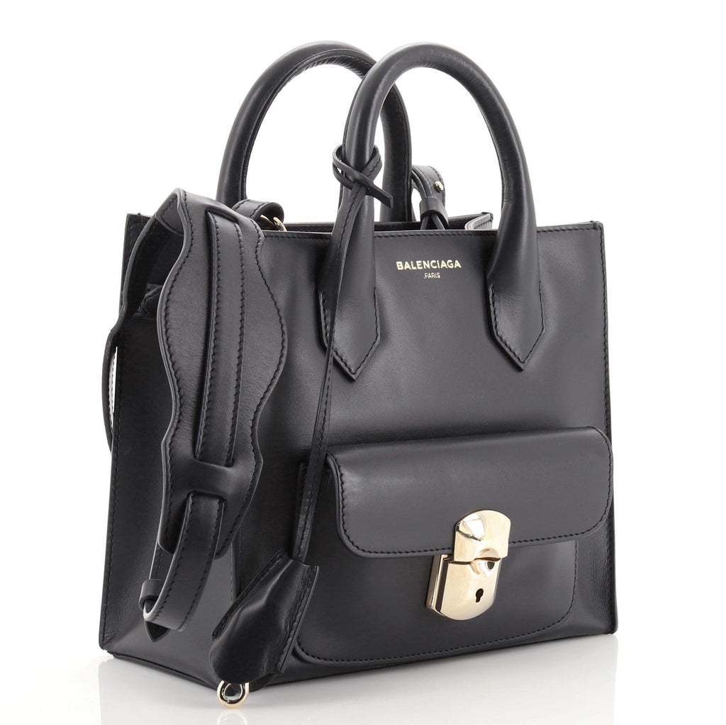 Padlock All Afternoon Tote Leather Mini