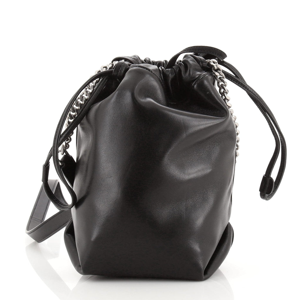 Teddy Bucket Bag Leather Mini