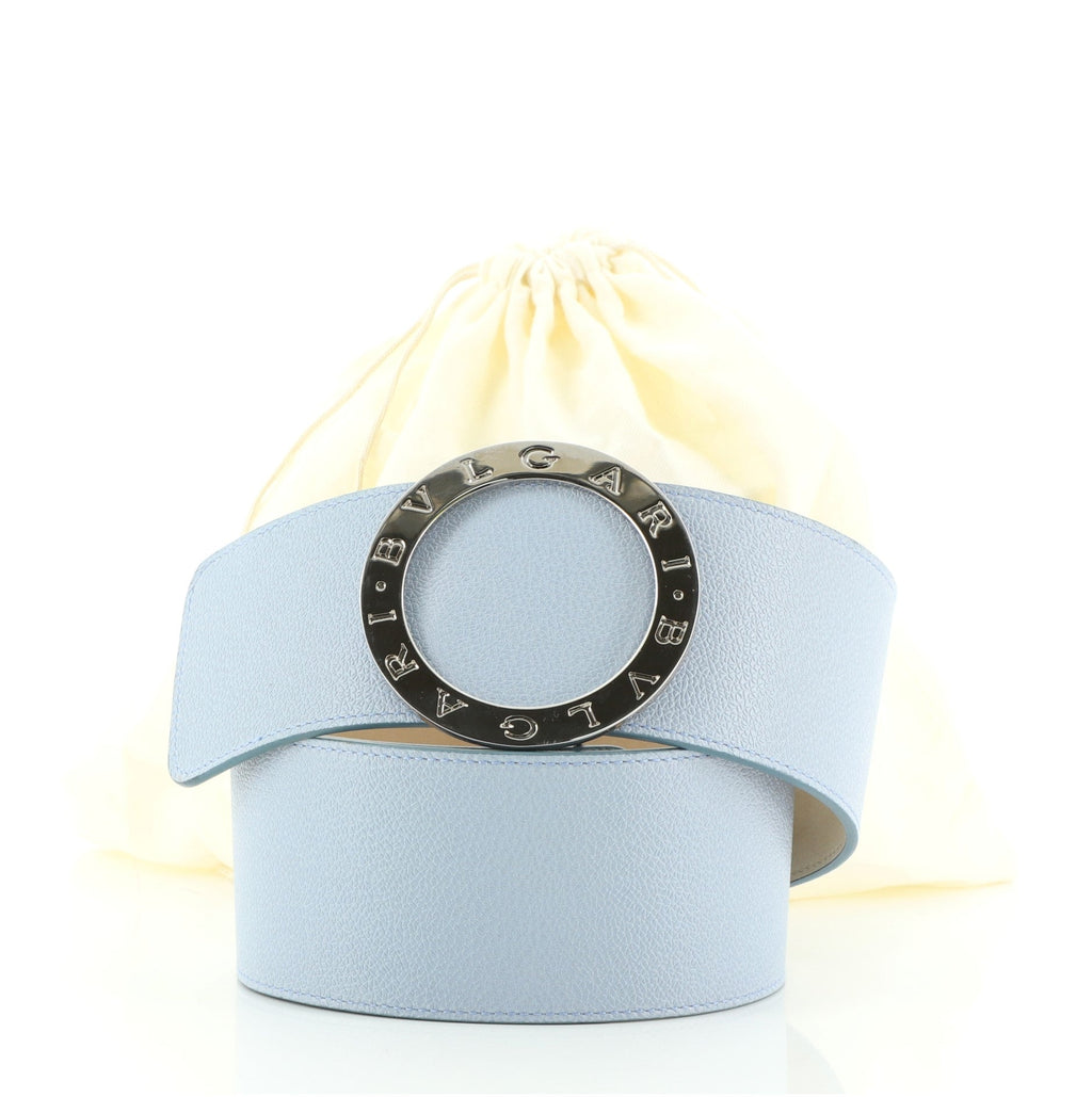 Ring Logo Belt Leather Wide 85