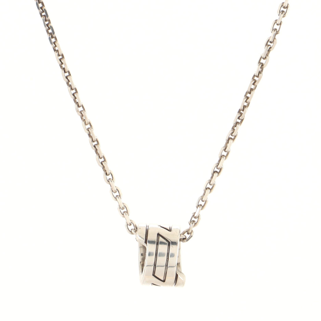 Round Pendant Necklace Metal