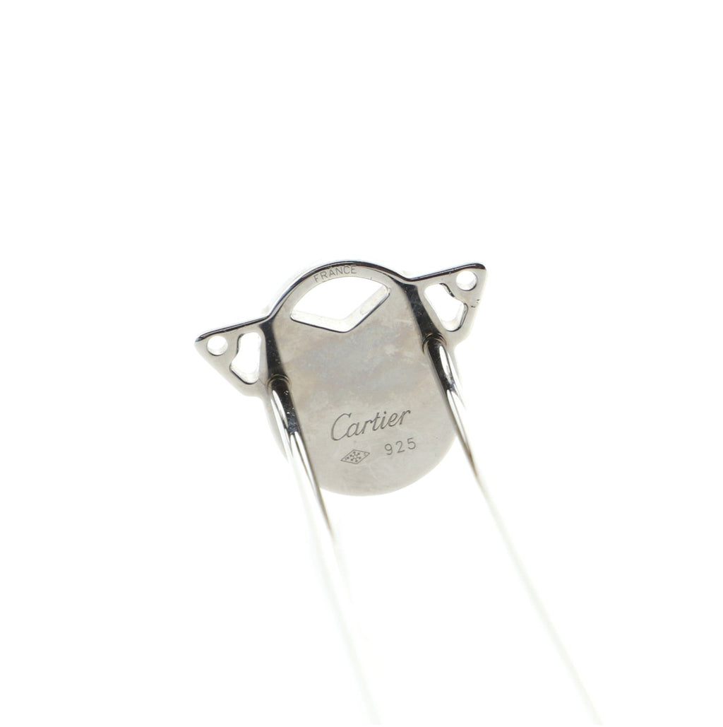 Hair Pin Sterling Silver and Stainless Steel with Enamel XS