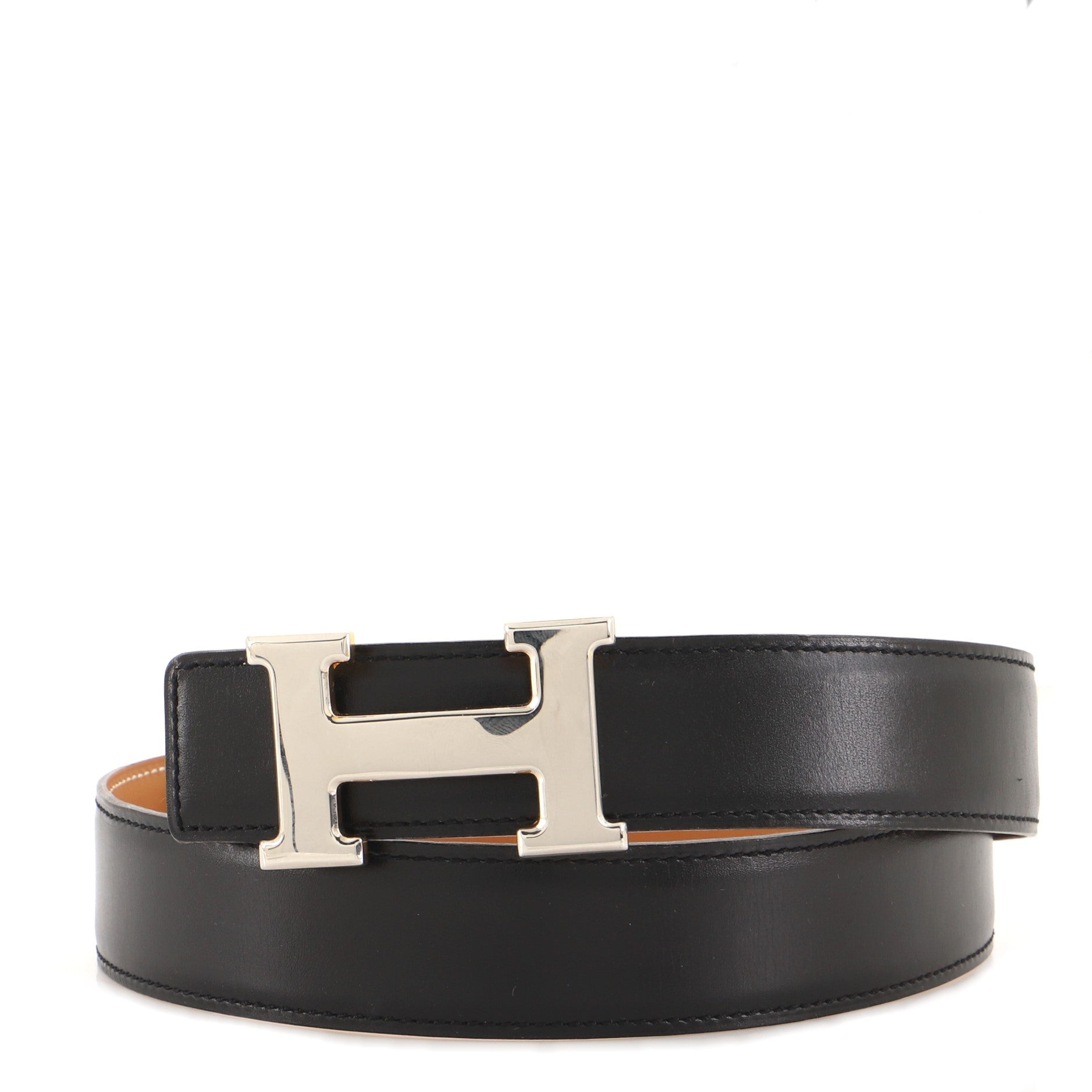 Constance Reversible Belt Leather Medium 75