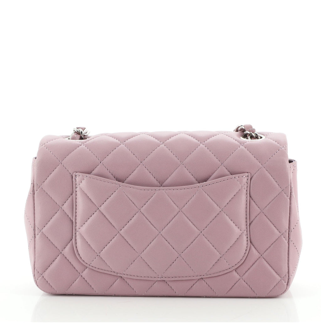 Classic Single Flap Bag Quilted Lambskin Mini